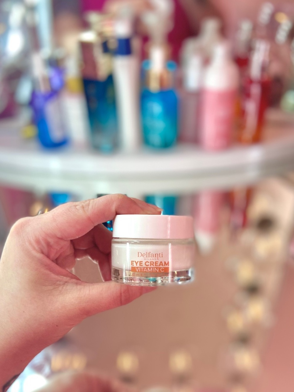 Made in Italy Delfanti Milano Eye Cream Vitamin C For Dark Circles Cruelty Free